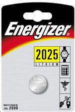 Pile - Energizer - CR2025 - Lithium -3V