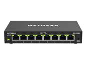 Switch - NETGEAR - 8 Ports - GS308E-100PES - 10/100/1000Mbits