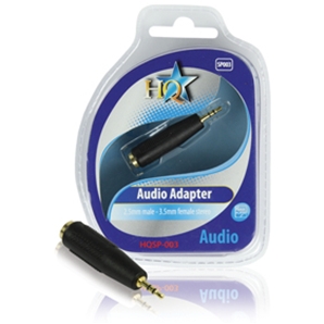 Adaptateur audio jack 3,5mm Femelle vers 2.5mm Male - HQSP-003