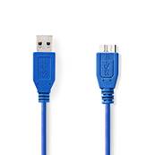 Cable USB-A Male vers USB 3.2- 1M
