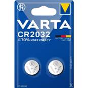 Piles Lithium VARTA CR2032 - Pack de 2