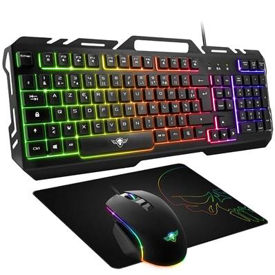 Pack Clavier + Souris + Tapis - Spirit of Gamer - PRO-MK5