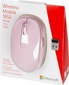 Souris sans fil - Microsoft - Wireless Mobile 1850 - Orchidée Claire - U7Z-00024