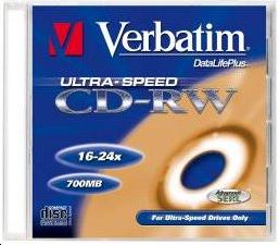 Verbatim CD-RW 700 Mo 16x-24x