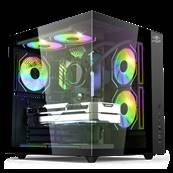 Boitier Tour Panoramique - Spirit of Gamer - BANDIT GT DARK - Noir