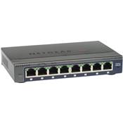 Switch - NETGEAR - 8 Ports - GS108E-300PES - 10/100/1000Mbits - Gamme Entreprise