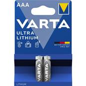 PILE VARTA LR03 X2 - LITHIUM