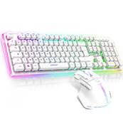 Pack Clavier Sans fil + Souris Sans fil - Spirit of Gamer - ULTIMATE 600 - WIRELESS ARTIC - Blanc