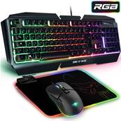 Pack Clavier + Souris + Tapis - Spirit of Gamer - ULTIMATE 500