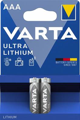 PILE VARTA LR03 X2 - LITHIUM