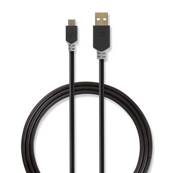 Cable USB 2.0 - Type A/micro B - Longeur 2M - CCBW60500AT20