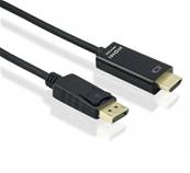 Cable Display Port 1.2 Male vers HDMI 2.0 Male - 2.00m