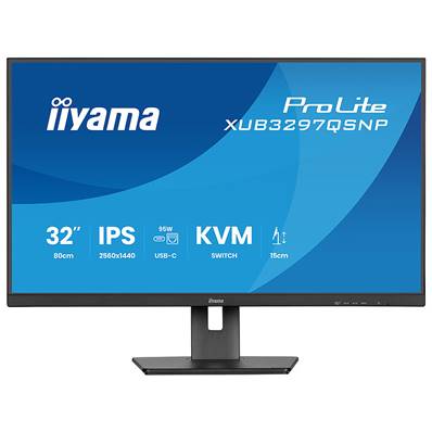 32" - Ecran Plat LED - IIYAMA - XUB3297QSNP-B1 - Switch KVM
