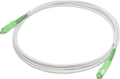 Cable Fibre Optique - FB122G - SC-APC/APC - 3m - Blanc