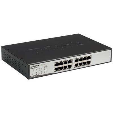 Switch - D-LINK - 16 Ports - DGS-1016D - 10/100/1000Mbits - Gigabits