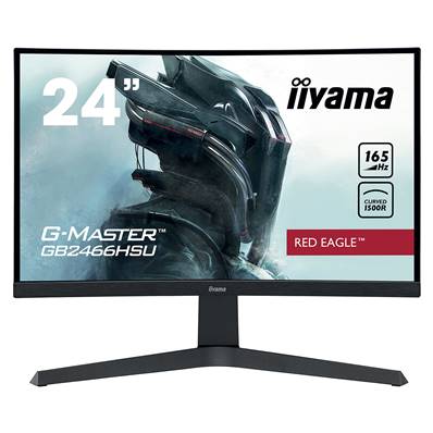 23.6" - Ecran Plat LED - IIYAMA - GB2466HSU-B1 - 16/9 - 165Hz - 1920x1080 - Incurvé