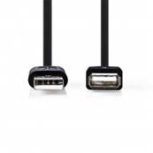 Adaptateur USB Coudé à 90 degrée - USB-C Femelle / USB-A Male