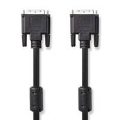 Cable DVI-D Male / DVI-D Male - 2.00m - NEDIS - CCGP32000BK20