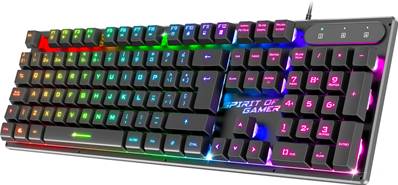 Clavier SPIRIT OF GAMER - PRO-K1 - Semi-Mécanique - Retro-éclairé