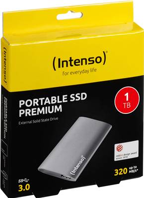 Disque Dur Externe SSD 1 To - INTENSO