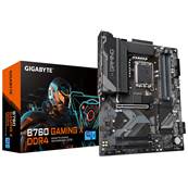 Carte Mère GIGABYTE B760 GAMING X DDR4 - Socket 1700 - DDR4 - CPU Intel 12, 13 et 14ème Génération