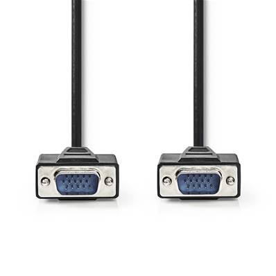 Cable VGA Male / Male - 3.00m - Nedis - CCGP59000BK30