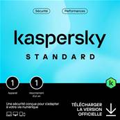 Antivirus - Kaspersky - Standard - 1 Utilisateur - 2 ans