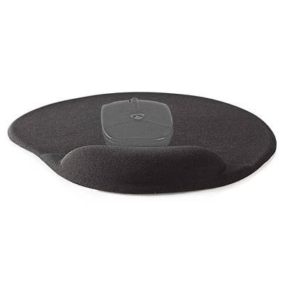 Tapis de souris - Nedis - Repose main - MPADFG100BK