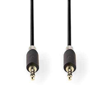CABLE AUDIO JACK 3.5 / JACK 3.5 - 5m - NEDIS - CABW22000AT50