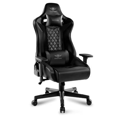 Fauteuil pour gamer - Spirit of Gamer - CRUSADER - NOIR