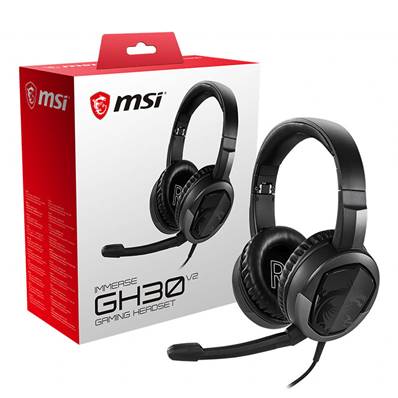 Micro Casque - MSI - GH30 V2 IMMERSE - Noir