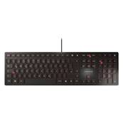 Clavier plat - CHERRY KC-6000 SLIM - avec fil - Noir