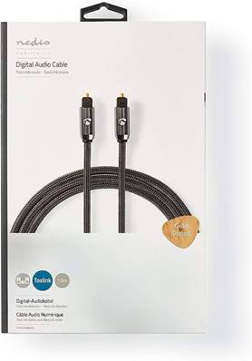 Cable Optique - 1m - Nedis - CATB25000GY10