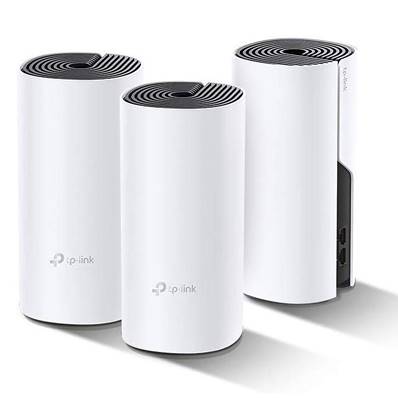 Pack de 3 Routeurs Wifi Double Bande - TP LINK - Wifi MESH - AC1200 (AC867 + N300) - DECO E4