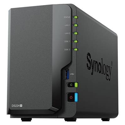 Serveur NAS - Synology - DS224 PLUS - Boitier 2 Baies - sans Disque Dur