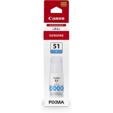 Bouteille d'encre Canon GI-51C - Cyan - 4546C001