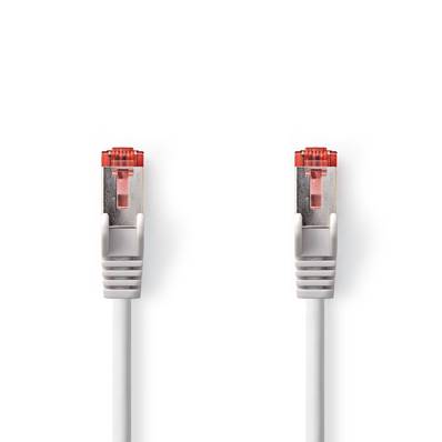 Cable Reseau RJ45 - S/FTP - 30 m - CAT 6 - Gris - CCGP85221GY300