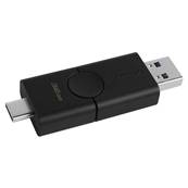 Clé Mémoire KINGSTON DataTraveler Duo - 32Go - USB 3.2 Type A et Type C