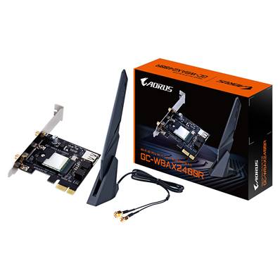 Carte Wifi PCI-E - GIGABYTE - GC-WBAX2400R - Wifi 6E - Bluetooth 5.3 - AX Triple Bande