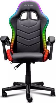 Fauteuil pour gamer - TRUST - GTX704 RONIQ RGB - Noir