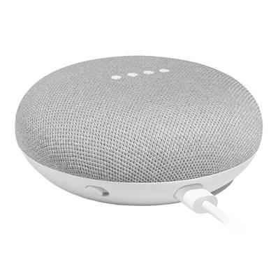 Assistant Vocal - Google Home Mini - Galet - Charbon