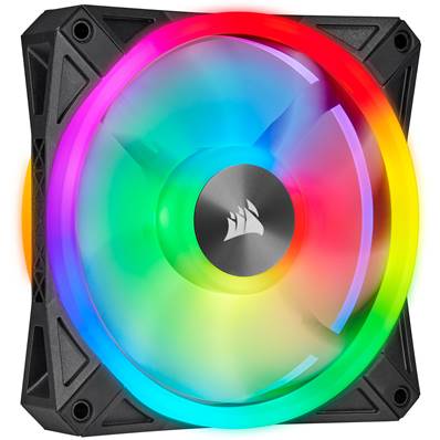 Ventilateur 14 cm - CORSAIR - QL140 RGB - LED - NOIR