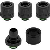 Pack de 4 Embouts - CORSAIR - Hydro X Series XF - 10/13mm - Noir ( Black ) - ( CX-9051002-WW )