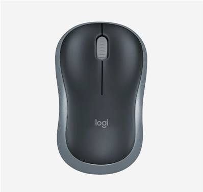 Souris - Logitech - M185 - Sans fil - Rouge