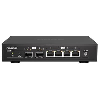 Switch - QNAP - 6 Ports - QSW-2104-2S - 2.5Gbps + 10Gbps