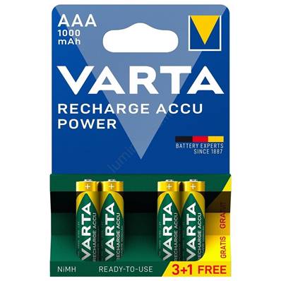 Pile HR3- Varta -1.2V-1000MAH 8916454