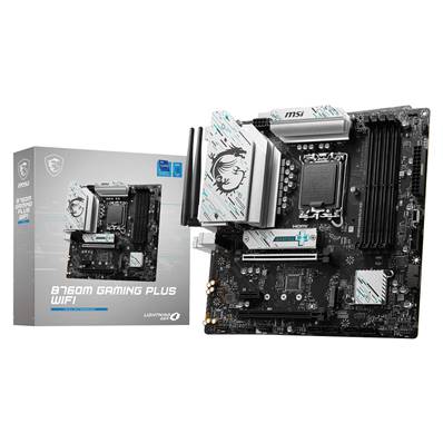 Carte Mère MSI B760M GAMING PLUS WIFI - Socket 1700 - DDR5