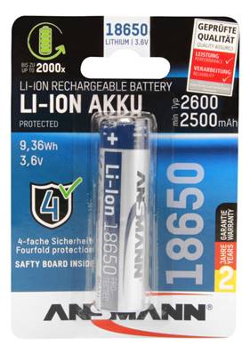 AKKU ANSMANN - LI-ION