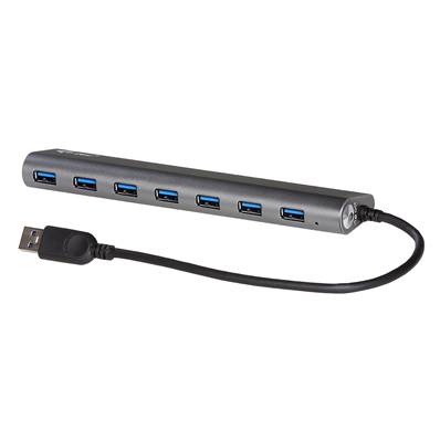 Hub USB 3.0 en 7 Ports de type A - en Métal et au format Slim - Marque ITEC