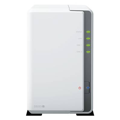 Serveur NAS - Synology - DS223J - Boitier sans Disque Dur